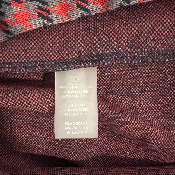 Tommy Hilfiger Red and Black Houndstooth Dress - Picture 5 of 5